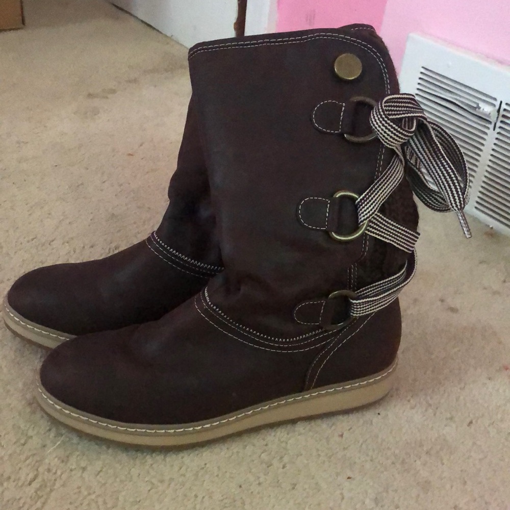 white mountain brown boots